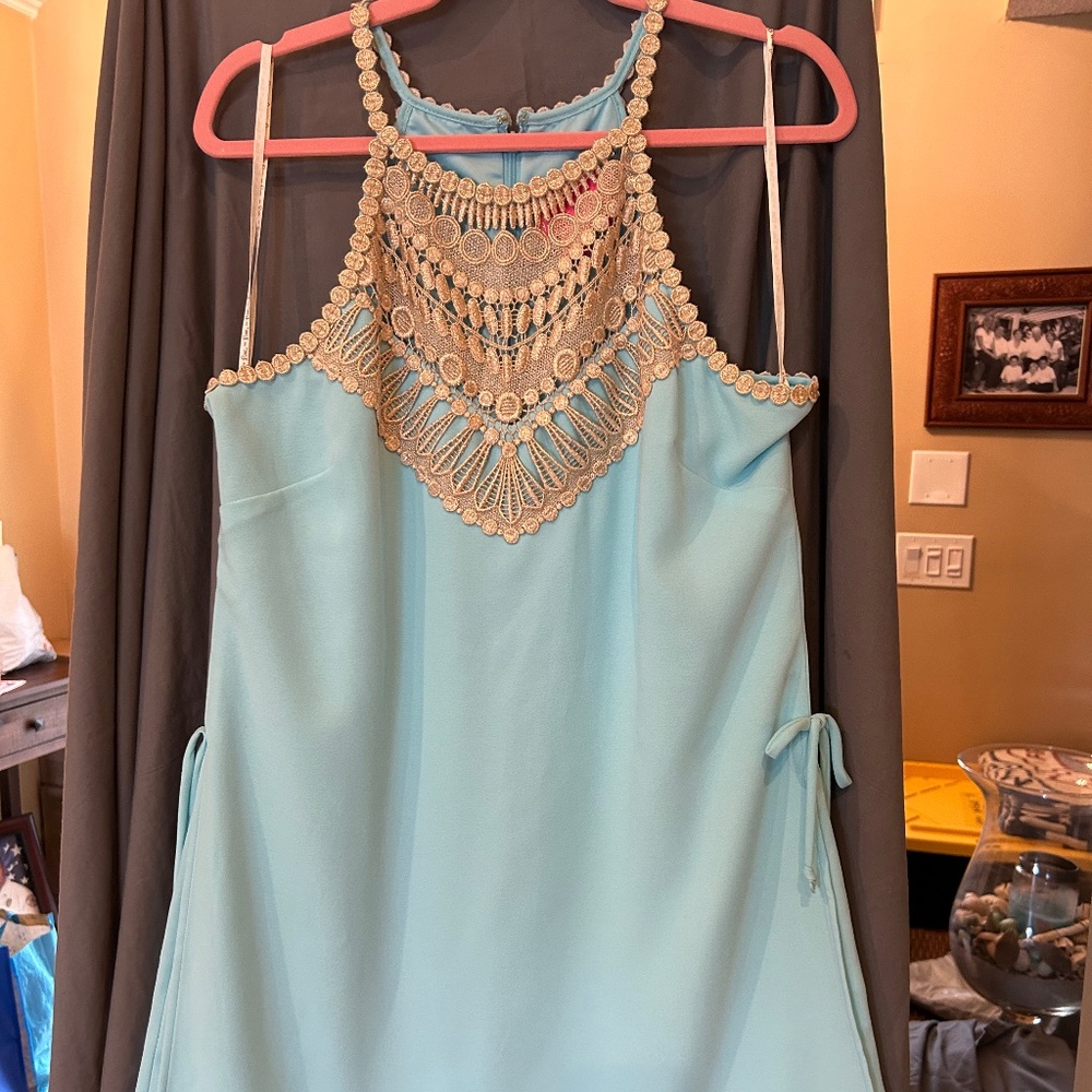 EUC Lilly Pulitzer Pearl Romper size 12